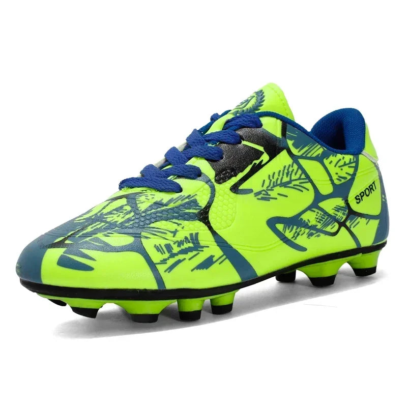 Nouvelles chaussures de football pour hommes et enfants, crampons professionnels pour adultes, chaussures de football ultralégères antidérapantes pour l'herbe, chaussures d'entraînement pour garçons, livraison directe