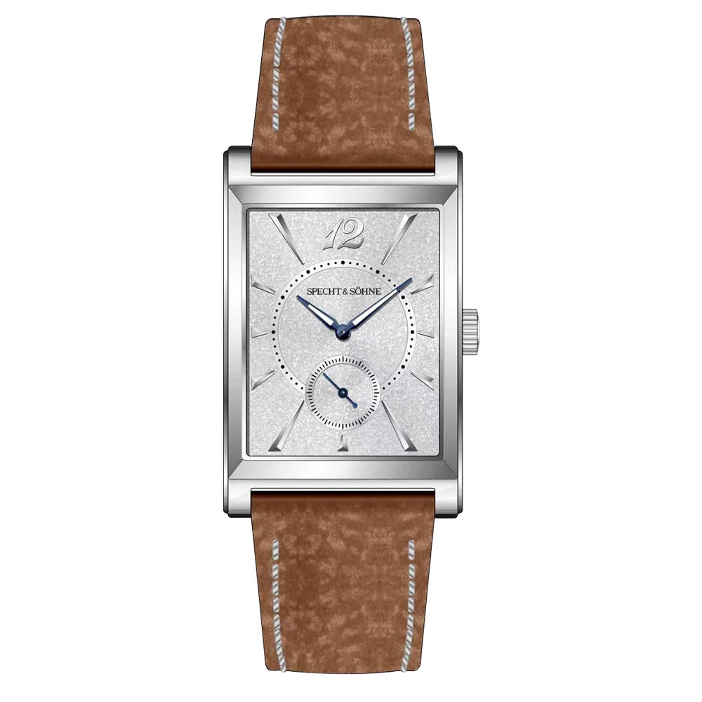 Specht & Söhne 2025 New fashion Square Watch For Men Chronograph Sports Watches Stainless Steel Sapphire Crystal 50M Waterproof