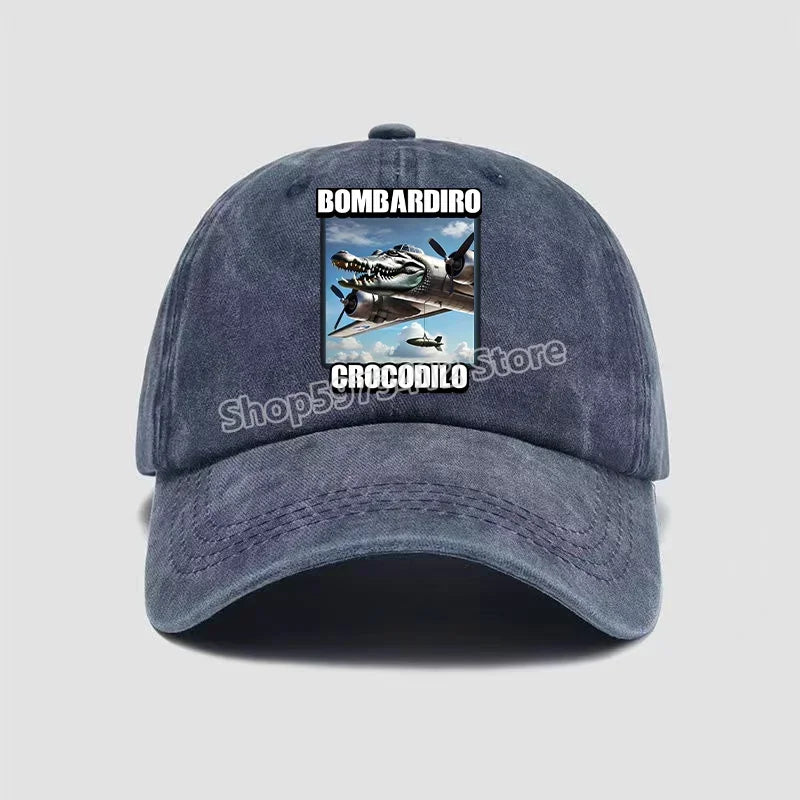 Italian Brainrot Women Men Hats Children's Baseball Cap Accessories Cap Boy Girl Caps Adjustable Men Trucker Sunhat Kids Gift