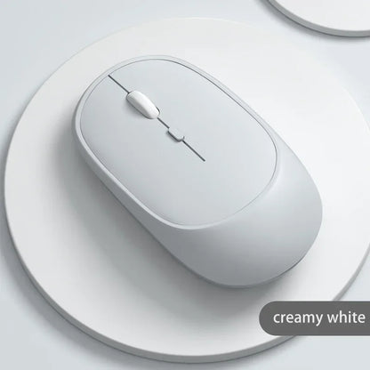Lenovo draadloze muis USB-oplaadbaar ergonomisch met instelbare DPI voor kantoor, stil, 2.4G Bluetooth optische elektrische muis voor gaming en kantoor
