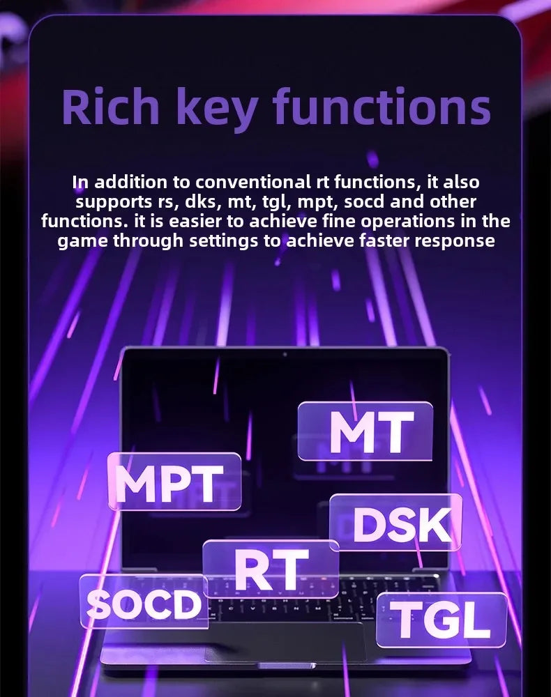 Aula Win60He Magnetic Switch Keyboard Wired Win 60 HE Mechanical Keyboard Esports Gamer Win68 Keyboards Custom Win60 He Gifts