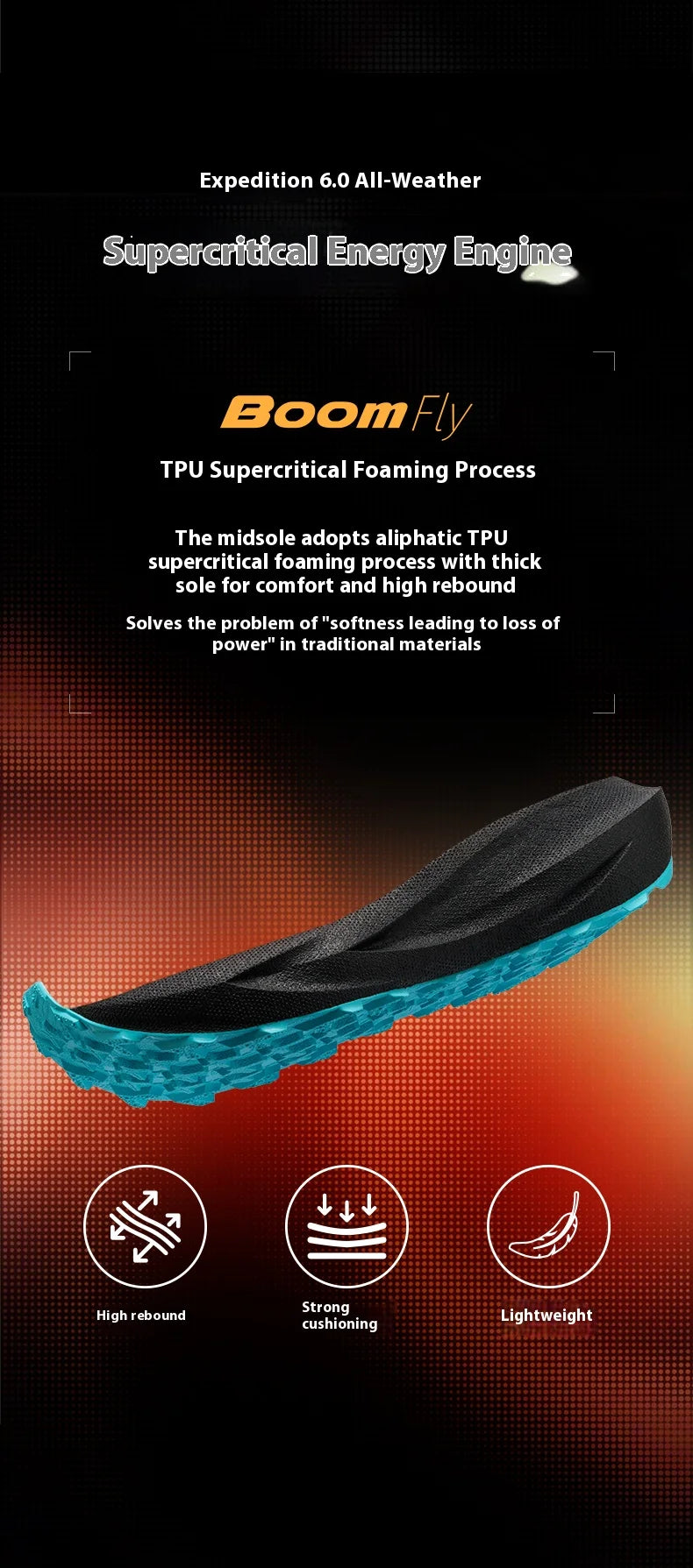 BMAI Outdoor Men's Sports Shoes Breathable Men Sneakers Lightweight Mountain Running Shoes for Men Cushion Trail Jogging Sneakers