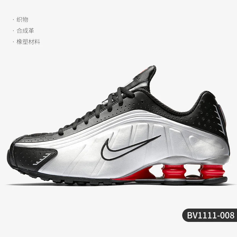 Nike Original Shox R4 OG Unisex Air Column Sport-Laufschuhe mit Dämpfung BV1111-008