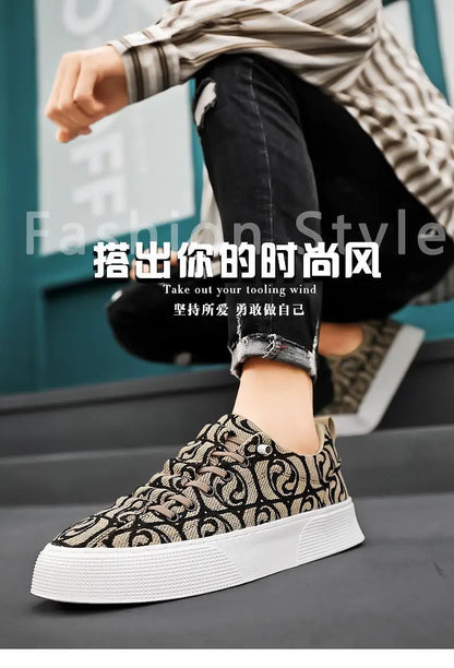 designer shoes black sneakers Male running walking shoes Frenulum free canvas summer shoes 2024 trend Men's luxury sneakers