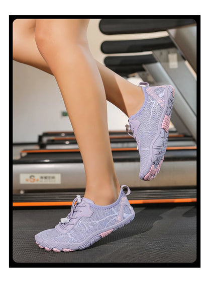 Sapatos Barefoot para Homem e Mulher, Calçado de Praia Outdoor de Secagem Rápida e Antiderrapante, Sapatos para Desportos Aquáticos e Fitness Indoor, Calçado Desportivo