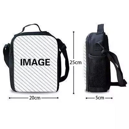 Set scuola classico FortniteS per bambini: zaino, borsa pranzo e astuccio, borse scolastiche capienti per bambino e bambina, idea regalo perfetta