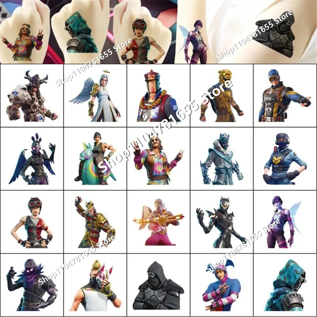 8Pcs/Set 10cm Fortnite Toys Action Figure Model Game Battle Royale Cool Toy Doll Kids Boys Fun Birthday Xmas Gift
