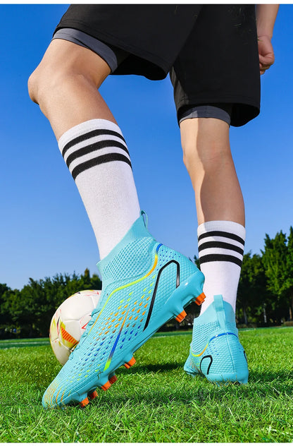 Nove muške tenisice za nogomet, vruća ponuda, visokokvalitetne nogometne kopačke za žene, unisex tenisice za futsal, ultralake profesionalne TF/FG tenisice