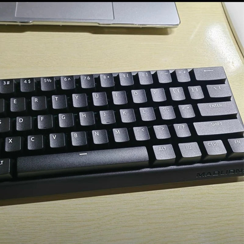 FGG MAD60 Gaming RGB Magnetic Axis Keyboard Game Dedicated Full Key Hot Swap Quick Response Entry Level Custom Gaming Keyboard