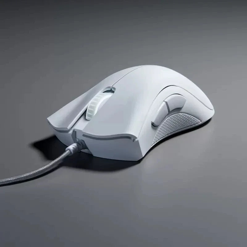 Oryginalna przewodowa mysz gamingowa Razer z sensorem optycznym 6400 DPI do laptopa, optyczna mysz Light Speed