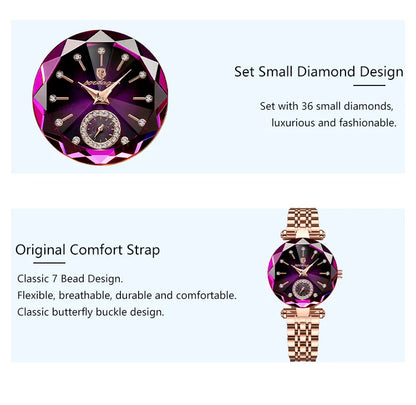 POEDAGAR Luxury Watch For Women Waterproof Casual Quartz Ladies Wristwatch High Quality Elegant Women's Watches Female Reloj+Box