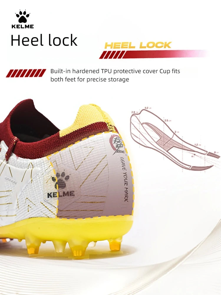 KELME Fotbalové kopačky pro dospělé Pánské Disease Electric 3.0 Krátké hroty Fotbalové boty Dětské MG Professional Zápasové tréninkové boty