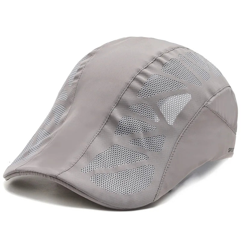 Unisex SPORTS med bogstavtryk, hurtigtørrende baseballkasket, solhatte, udendørs sommerkasketter i åndbart net, solskærmkasketter, baret, visir, golfhat
