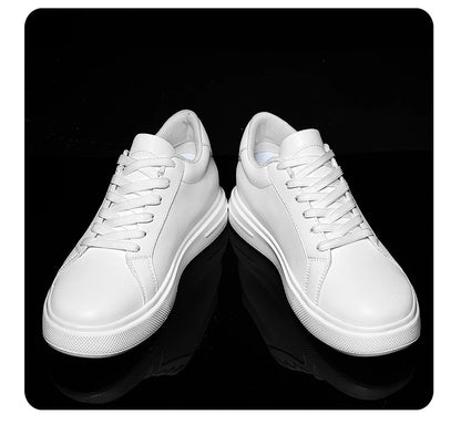 Baskets pour homme, chaussures rehaussantes, semelles rehaussantes, talons hauts de 6 à 10 cm, chaussures en cuir, chaussures de sport, chaussures pour homme