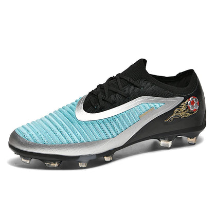 Neue Fußballschuhe für Herren, rutschfeste Fußballschuhe für Erwachsene, Outdoor-Sportschuhe für Jungen, lange Stollen, atmungsaktive und bequeme Trainings- und Wettkampf-Cleats