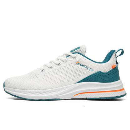 Pantofi de alergare ușori Baasploa pentru bărbați – Pantofi sport casual de designer, din plasă, cu șireturi, pentru bărbați, confortabili, pentru sporturi în aer liber și tenis