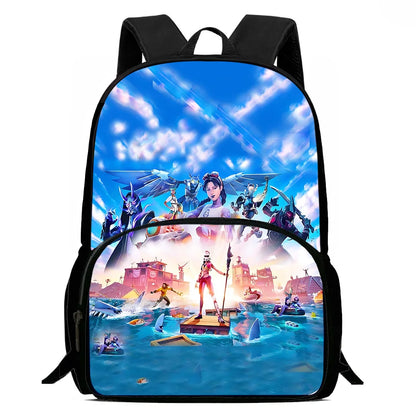 Set scuola classico FortniteS per bambini: zaino, borsa pranzo e astuccio, borse scolastiche capienti per bambino e bambina, idea regalo perfetta