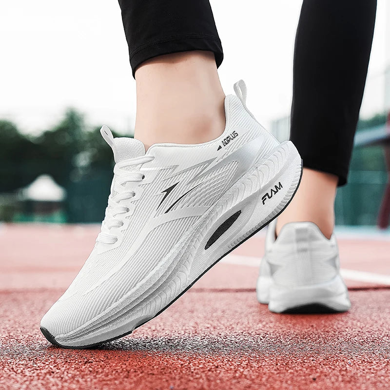Unisex Sports Shoes Carbon Plate Walking Running Sneakers Shock-Absorbing Marathon Racing Athletics Training for Men's&Women