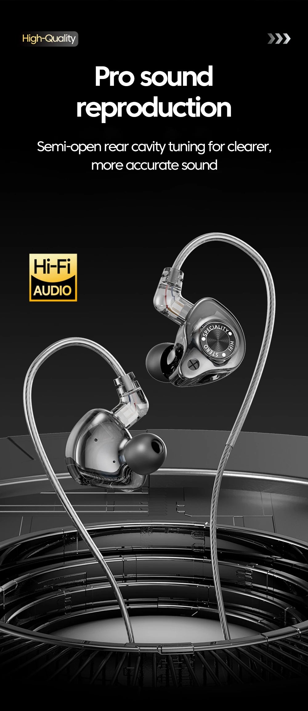 Original 15D Super Bass In-Ear Headphone With Mic 3.5mm AUX/Type-C Digital Chip Headset For iPhone 17 Huawei Xiaomi Android