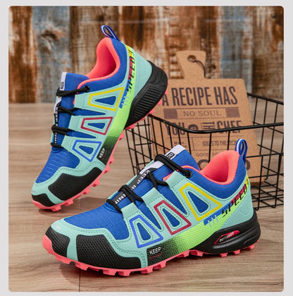 Women's Waterproof Hiking Shoes Outdoor Sports Shoes Women's Walking Travel Sports Shoes Bicycle Sports Shoes Running Sports Sho