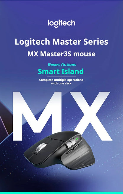 Logitech MX Master 3S kabellose Bluetooth-Maus Business Office Softtone-Maus ergonomische Business-Office-Maus