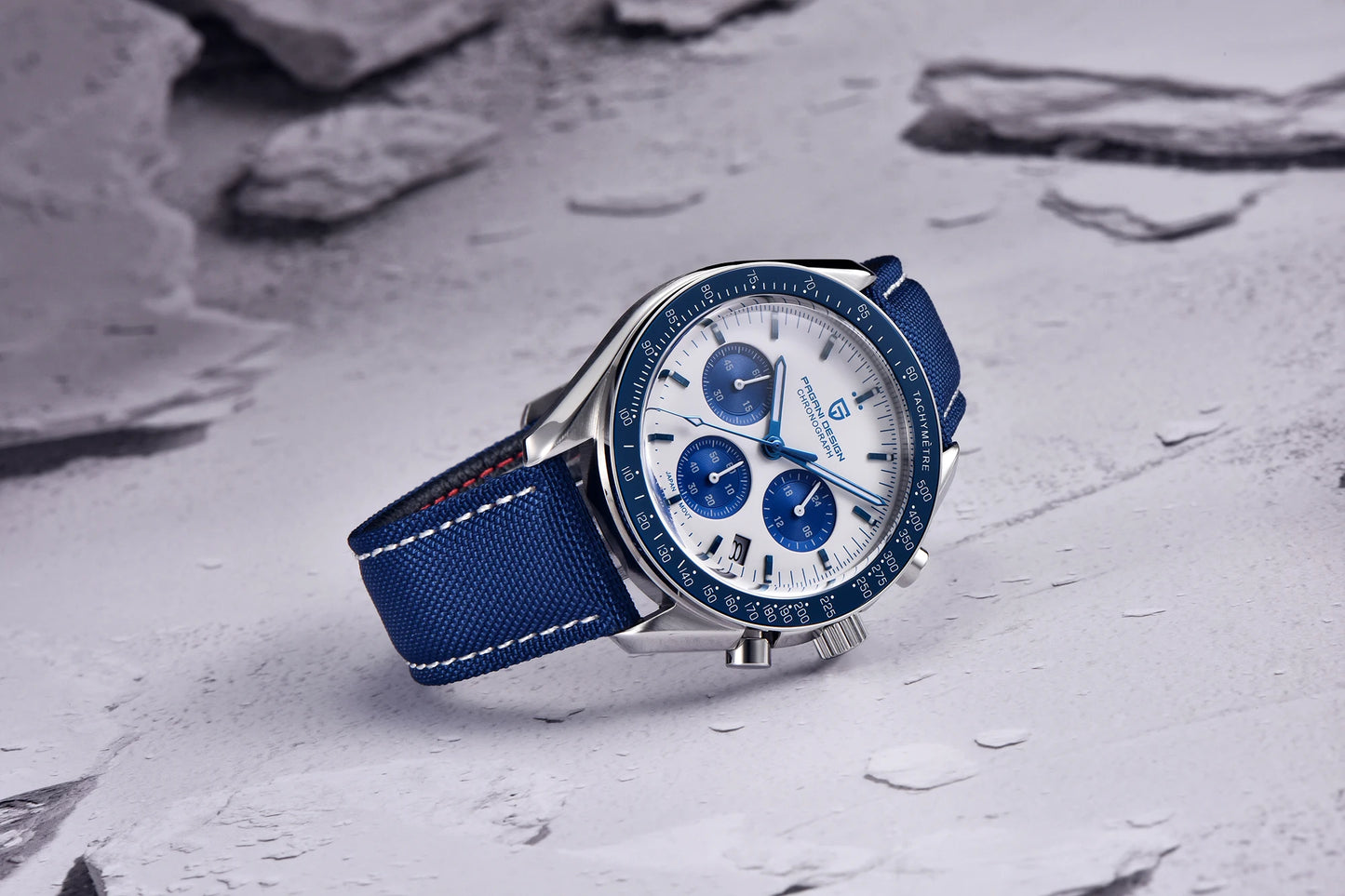PAGANI DESIGN 2026 New CK2988 Moon Watches Retro Top Luxury Quartz Watch For Men Sapphire glass Speed Chronograph Wristwatch Men