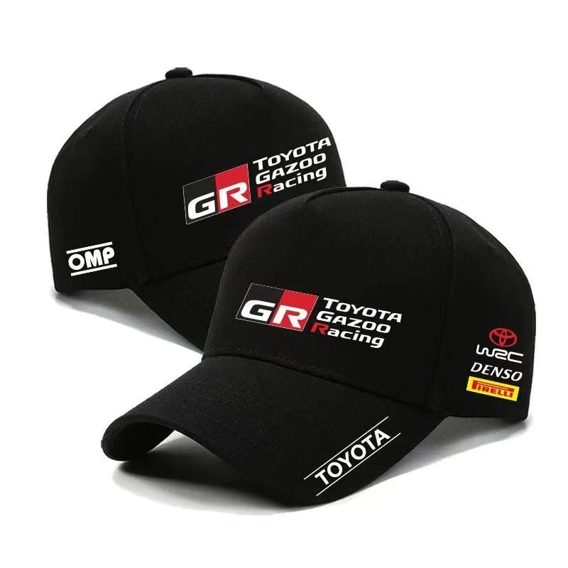 2026 New Toyota Team GTR Racing Cap, Le Mans Racing Baseball Cap for Men and Women, Outdoor Cycling Sun Hat