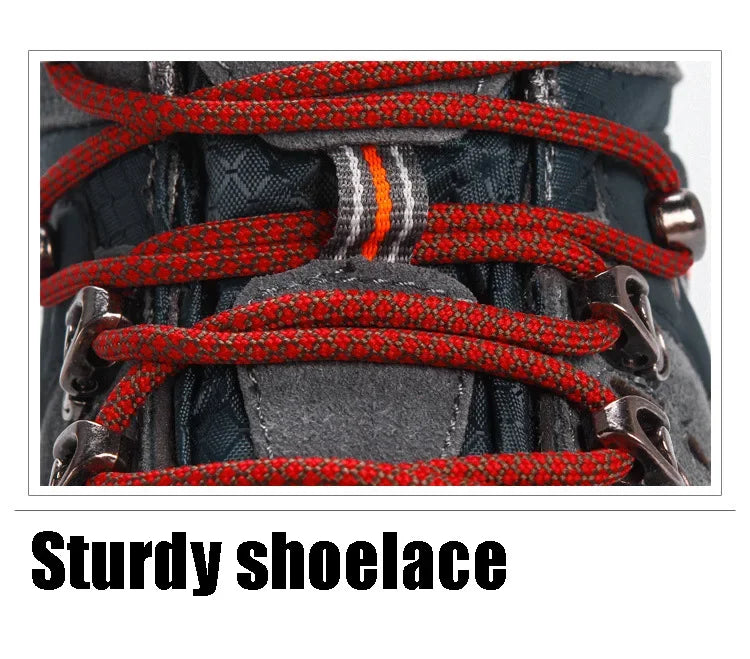 Lynjacye Mid-Cut 2025 New Waterproof Hiking Boots Training Shoes Men Sports Outdoor Non-Slip Woodland Hunting Work Shoes