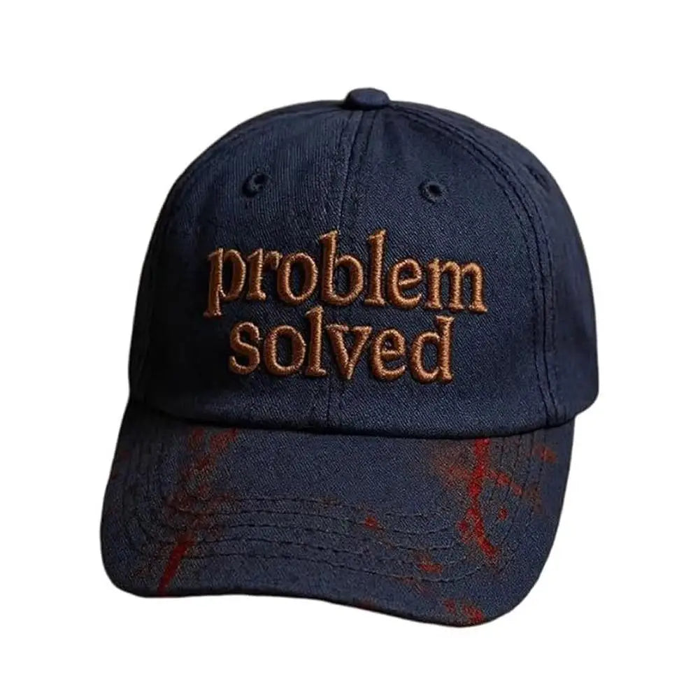 Problème de broderie sur le thème d’Halloween résolu : casquette sanglante d’horreur, idéale pour les fêtes d’Halloween, les accessoires de cosplay et les cadeaux