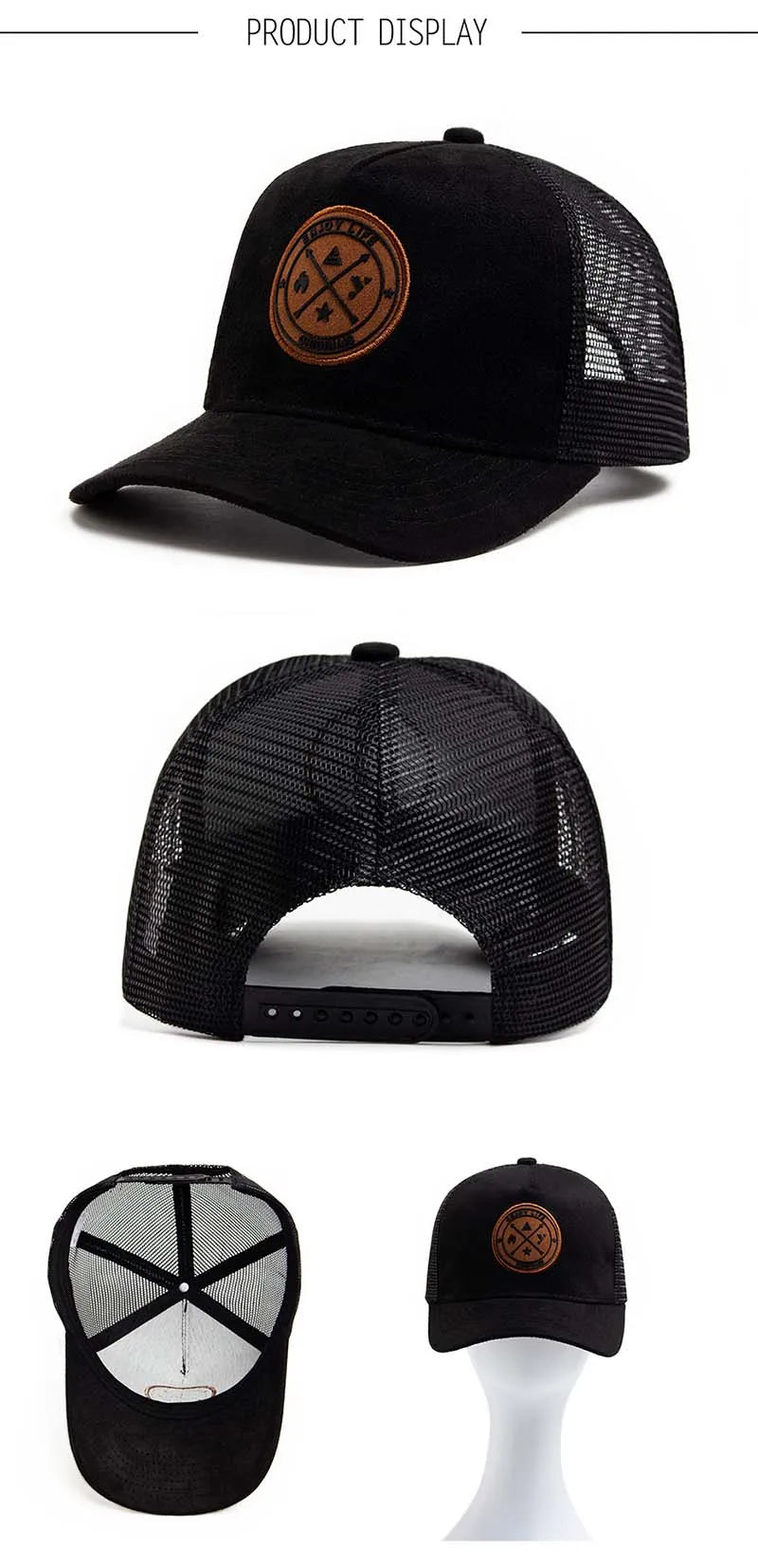 Baseballová čiapka Four Seasons Mesh pre ženy a mužov, módna, ležérna, priedušná, s písmenom a ikonou, unisex, hip-hopová, truckerová, na outdoorové športy, čiapka typu „dad hat“