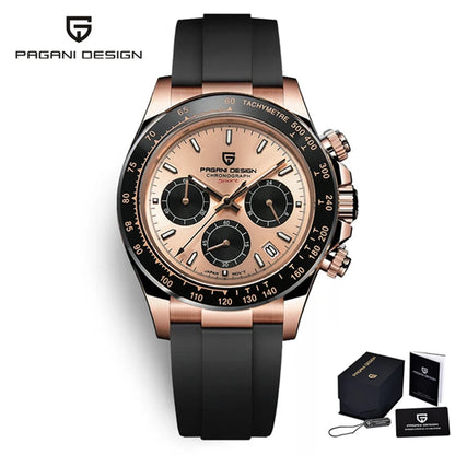 2026 New PAGANI DESIGN Mens Quartz Watches Top Brand Luxury Business Watch For Men Stainless Steel Waterproof Chronograph Clock