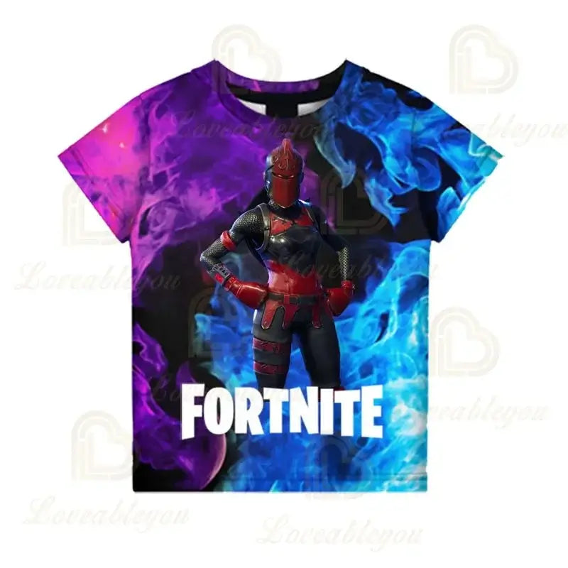 Fortnite Victory Game 3D T-shirt Babys Clothing Harajuku Tshirt Children Cute Kids  Battle Royale Hero Tops Boys Girls