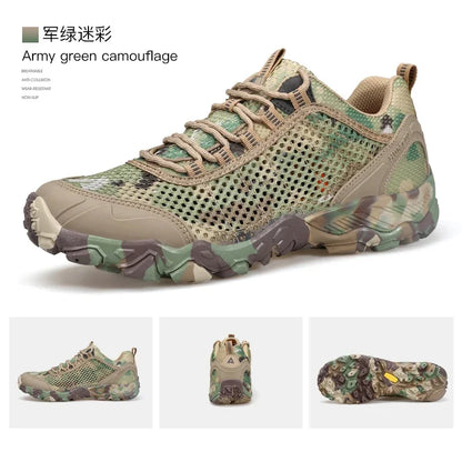 HUMTTO Chaussures pour homme : chaussures de randonnée d'été antidérapantes et respirantes, de luxe, de créateur, pour le plein air, le trekking et l'escalade, baskets pour homme