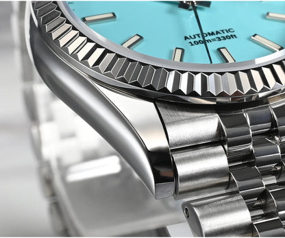 San Martin 36.5mm Men's Dress Watch Top Brand Luxury Automatic Mechanical Fashion Couples Watches Sapphire Waterproof 100m BGW9