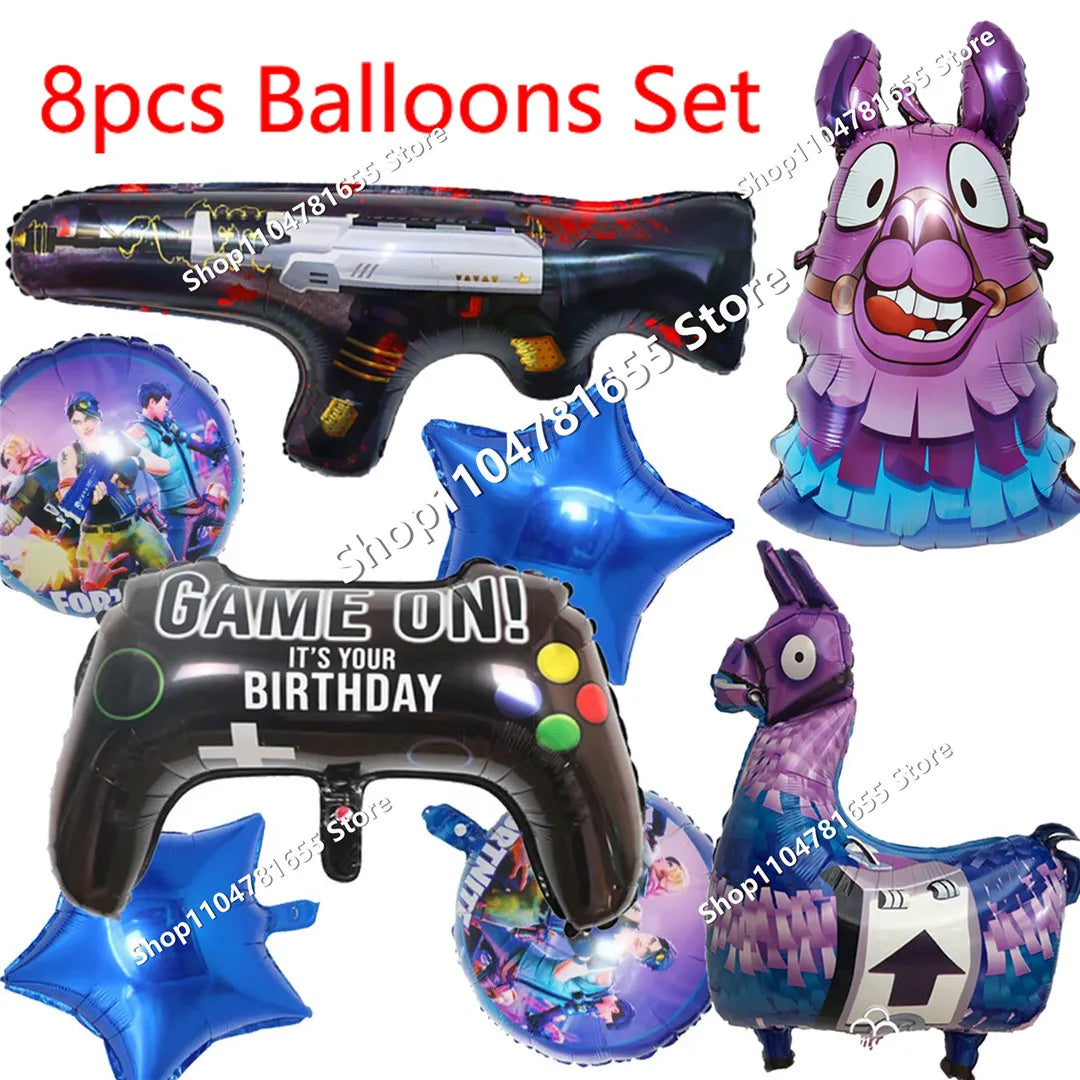 8Pcs/Set 10cm Fortnite Toys Action Figure Model Game Battle Royale Cool Toy Doll Kids Boys Fun Birthday Xmas Gift