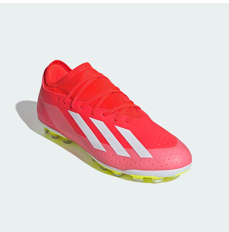 Adidas genuine season new AG men's and women's lace up wear-resistant football shoes IF0678