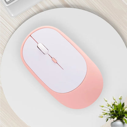 Lenovo draadloze muis USB-oplaadbaar ergonomisch met instelbare DPI voor kantoor, stil, 2.4G Bluetooth optische elektrische muis voor gaming en kantoor