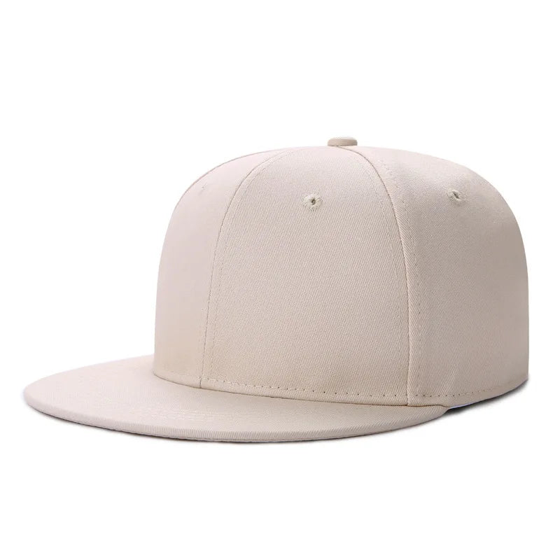 Partihandel 40 färger Justerbara platta snapback-kepsar med skärm Dam Mode Polyester Enfärgad basebollkeps Herr Hiphop Blank sportkeps