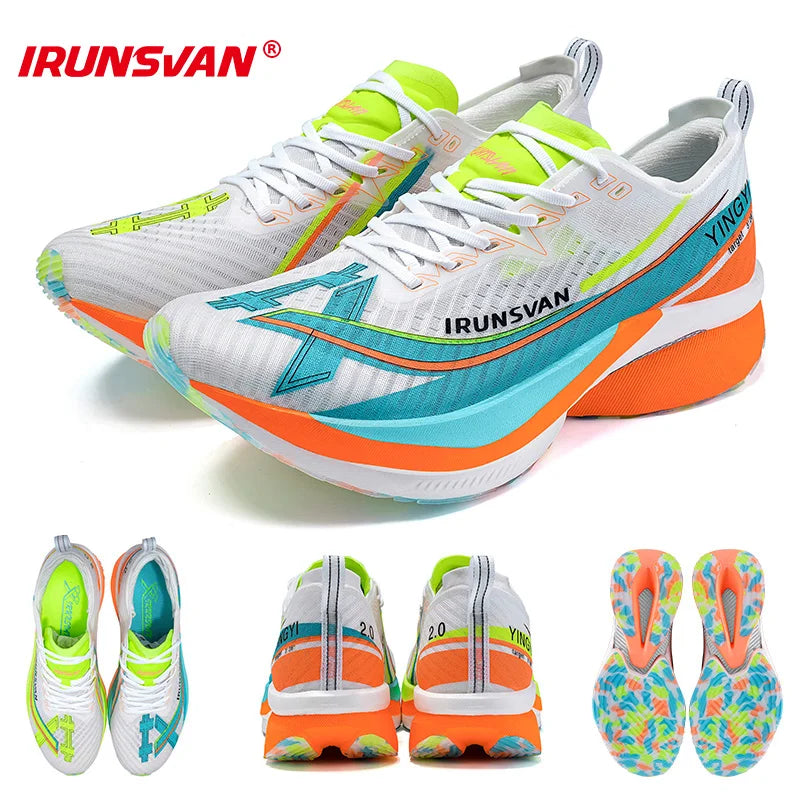 2025 Carbon-Platten-Marathonlaufschuhe Professional Test; stabile Unterstützung, ultraleichte Bounce-Schuhe Unisex 088