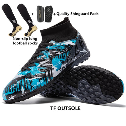 34–46 dydžio vyriški FG/TF futbolo bateliai, futsalo, profesionalūs, unisex, vaikų futbolo bateliai, treniruočių, lauko, berniukų futbolo bateliai, sportiniai bateliai