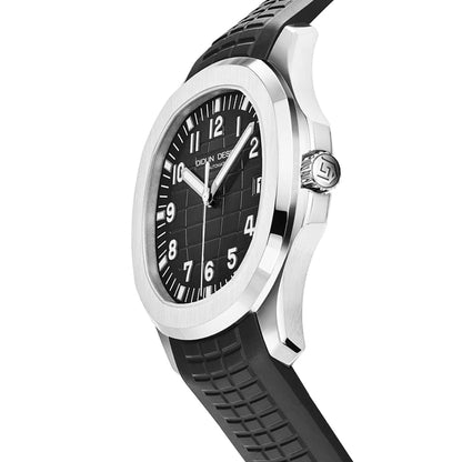 DIDUN Sport Men Automatic Mechanical Watches Sapphire Stainless Steel 10Bar Waterproof Clock