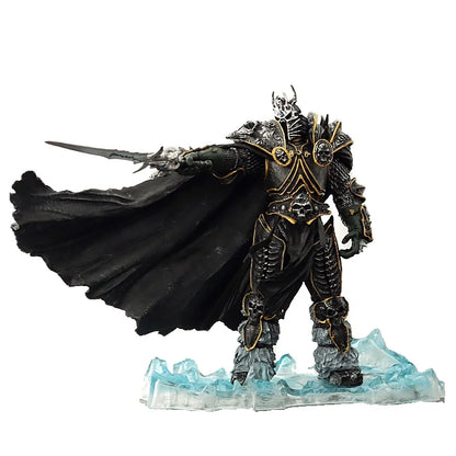 Hot Baiyang Anime World Of Warcraft Lich King Arthas Death Knight Gk Figure Statue Collectible Model Desktop Ornament For Men