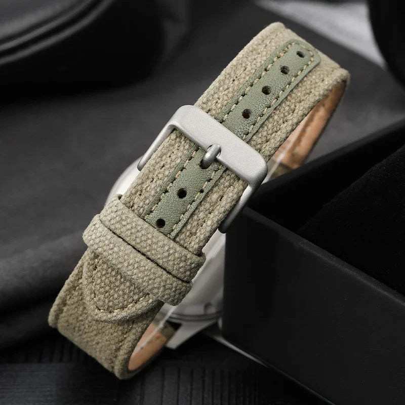 Militado VK61 VK67 Quarz-Chronographenuhr 39mm 316L-Edelstahlgehäuse 3 Zifferblätter wasserdicht 100M Multifunktions-Militäruhr