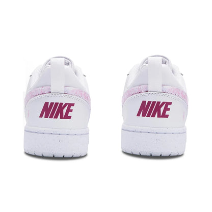Custom Sneakers Nike Court Borough Low Vanilla Cream Cute Aesthetic Sweet Girlish Style Fashion Versatile Low-Top for Women