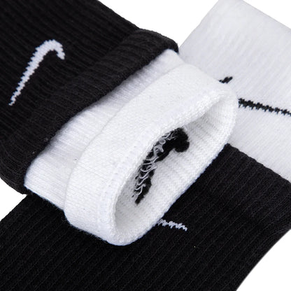 „Nike“ kojinės: vyriškos kojinės, moteriškos kojinės, kasdieninės kojinės, madingos kojinės iki blauzdos vidurio, krepšinio, bėgimo ir fitneso kojinės Dd2795-011