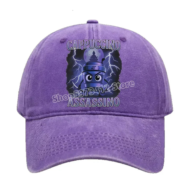 Italian Brainrot Women Men Hats Children's Baseball Cap Accessories Cap Boy Girl Caps Adjustable Men Trucker Sunhat Kids Gift