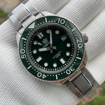 STEELDIVE SD1968 44MM Ceramic Bezel Insert Stainless Steel Case 1000m Waterproof NH35 Dive Watch Automatic