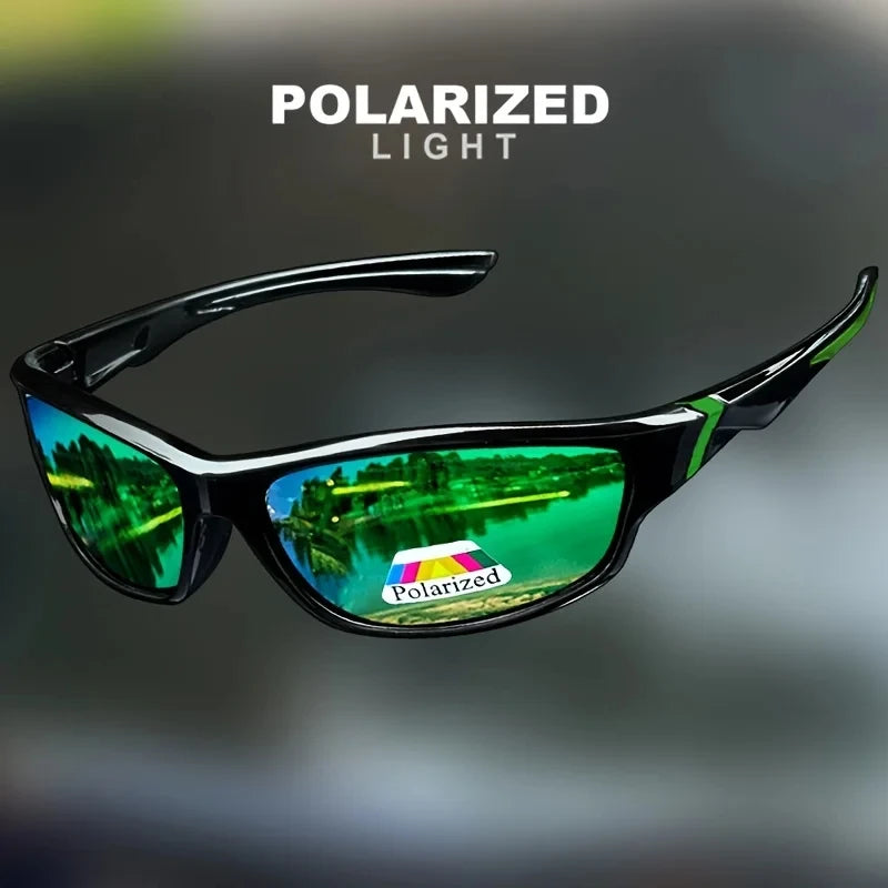 1/3PCS Vintage Sports Sunglasses Men Women Fishing Running Cycling Mountaineering Sport Man Sun Glasses Anti-Glare UV400