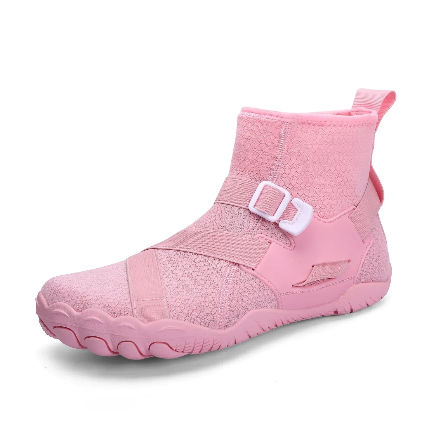Zapatillas deportivas de exterior para senderismo y vadeo, unisex, para natación, calzado acuático de caña alta barefoot, zapatos aqua para playa, fitness, buceo y surf