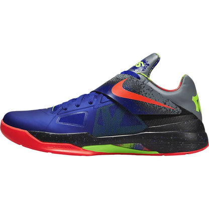 Nike Genuine KD 4 NERF Men's Low Cut Shock-Absorbing Practical Basketball Shoes FQ8180-400